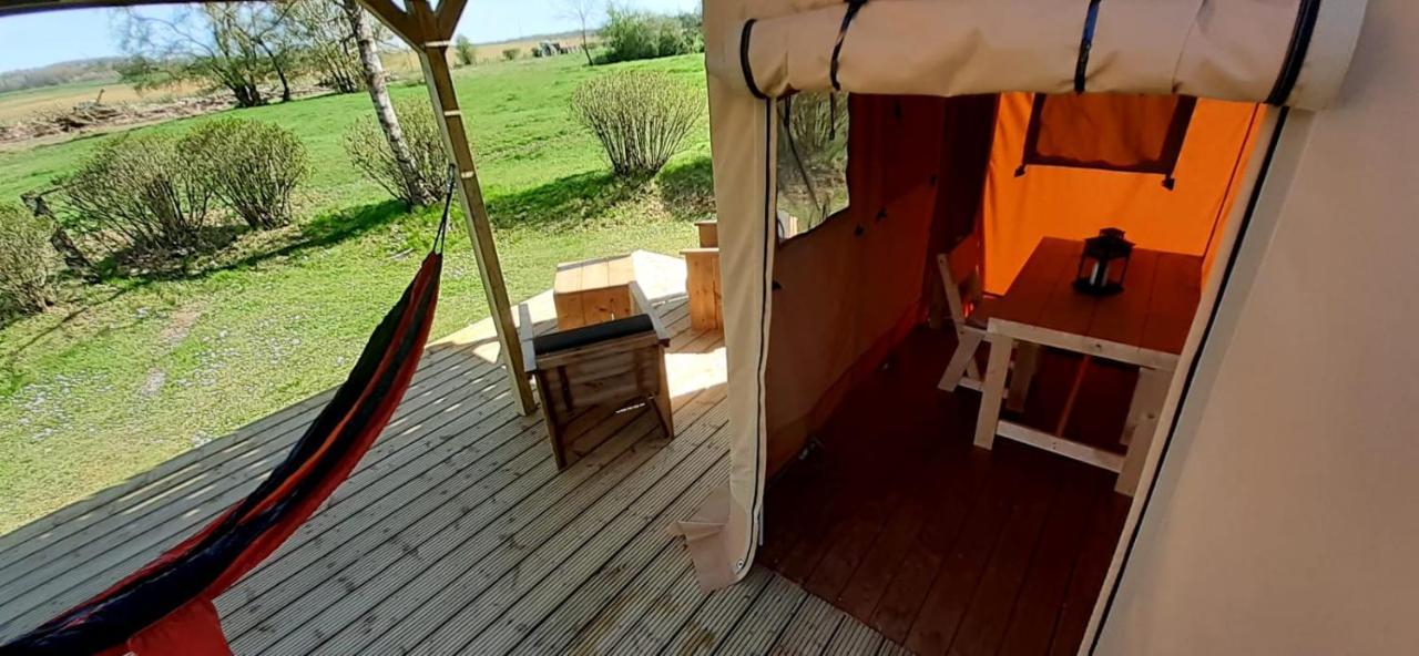 Tente Cabane Du Camping Hautoreille Bannes  Exteriér fotografie