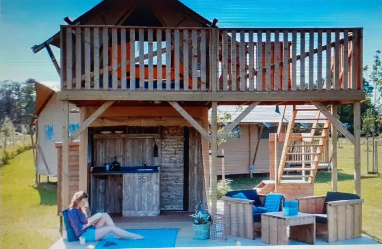 Tente Cabane Du Camping Hautoreille Bannes  Exteriér fotografie